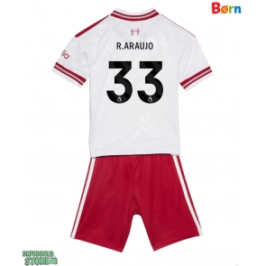 Liverpool Ronald Araujo #33 Replika Babytøj Udebanesæt Børn 2026-27 Kortærmet (+ Korte bukser)